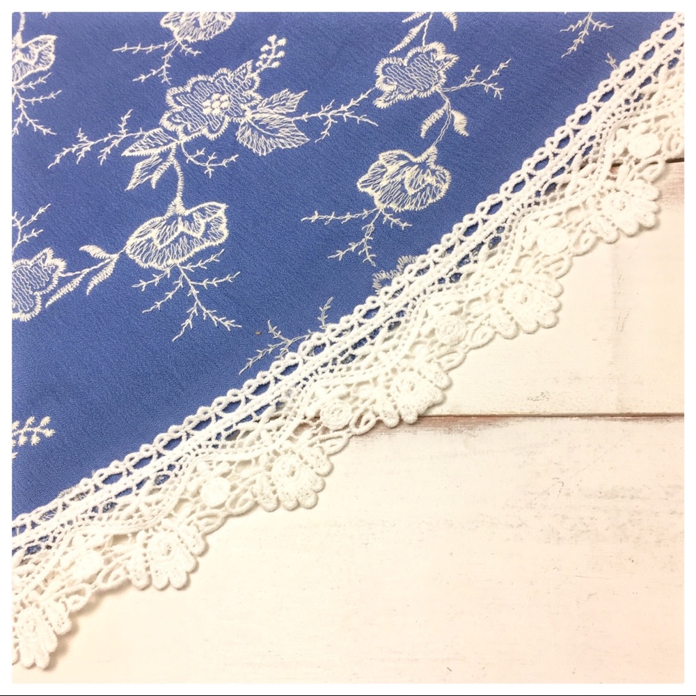 **CLEARANCE** Embroidered Floral Shift Mini Dress - Picture 6 of 8